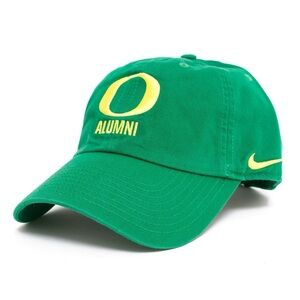 Nike University of Oregon Alumni in Yellow Adjustable Campus Hat